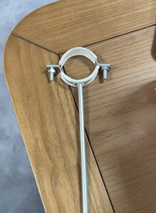 加长PVC排水管卡 160管码管夹管箍抱箍镀锌包胶吊码