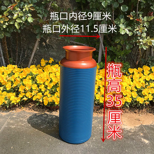 欧式 饰花器水培瓶加厚 仿陶瓷树脂花瓶客厅插花创意摆件室内家居装