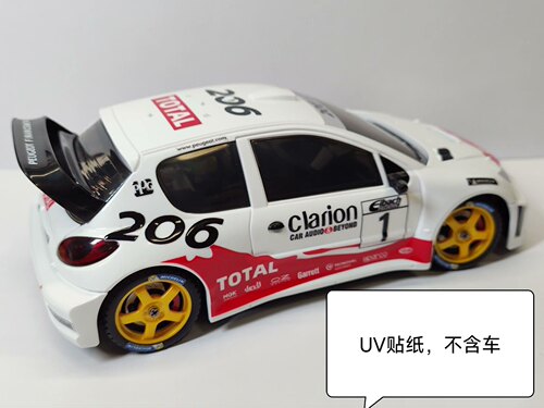 兰达科技1:28遥控车贴纸2801 2802 2803 2804车贴模型车装饰用