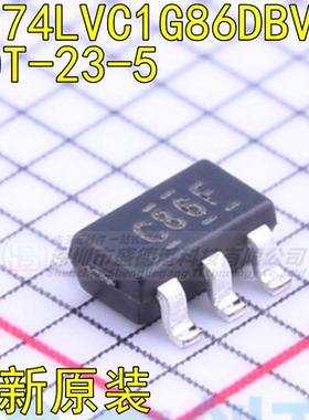 原装全新SN74LVC1G86DBVT封装SOT-23-5逻辑门芯片IC电子元器件