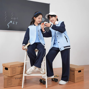 江西省南昌市小学生校服秋季套装统一校服指定款春秋夏冬冲锋衣