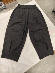 薄款 黑色 宽松梭织长裤 110 299 春夏新款 170 男童女童可亲子