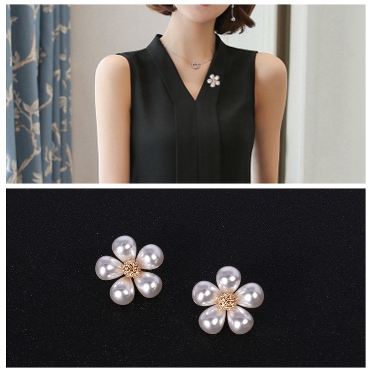 日韩小香风小雏菊胸花精致女珍珠胸针防走光小扣子衬衣领针披肩扣,饰品/流行首饰/时尚饰品新,胸针,淘宝优惠券,粉丝福利购,淘宝优惠卷