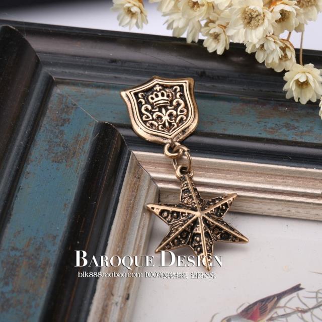 Broche en Alliage argent plaqué or - Ref 1174488 Image 4