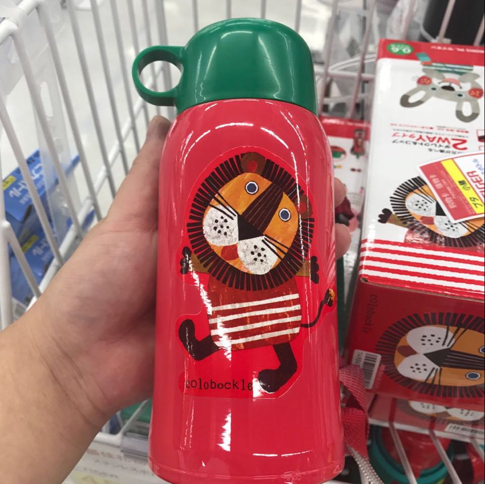 日本原装进口tiger学生保温杯