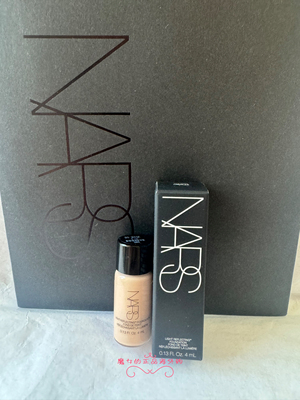 现货国柜版正品 Nars/娜斯超方瓶流光美肌粉底液L1.5#中小样4ml