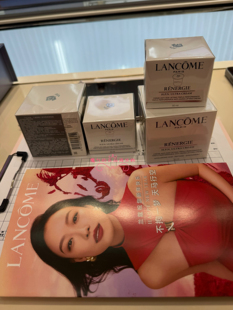 现货国柜版正品 兰蔻塑颜三重密集焕颜面霜百肽霜50ml正装/替换装