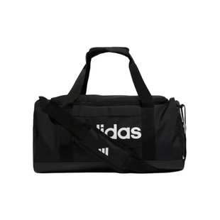 Adidas/阿迪达斯 小号情侣款正面徽标拉链帆布帆布包健身手提包