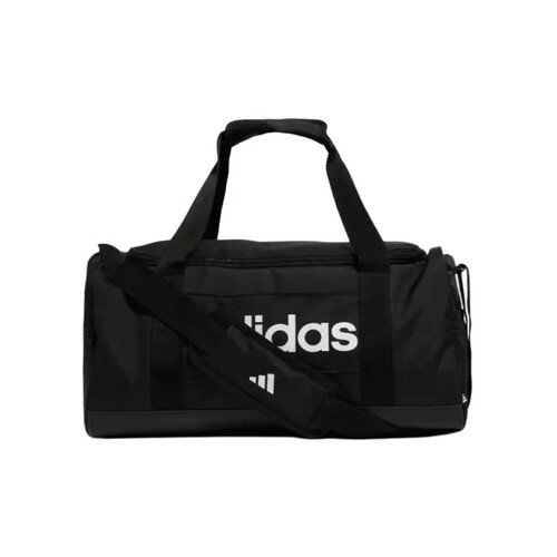 Adidas/阿迪达斯 小号情侣款正面徽标拉链帆布帆布包健身手提包