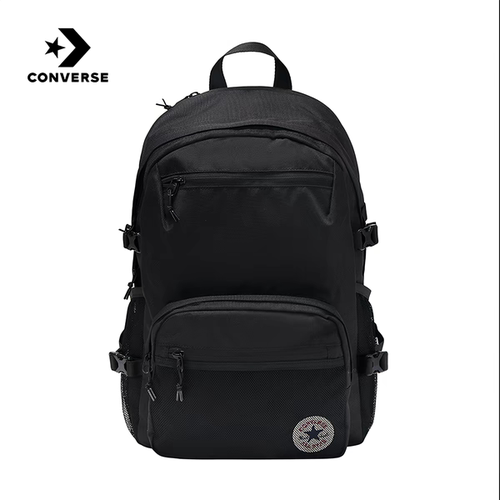 Converse/匡威 情侣款品牌徽标休闲大容量双肩包