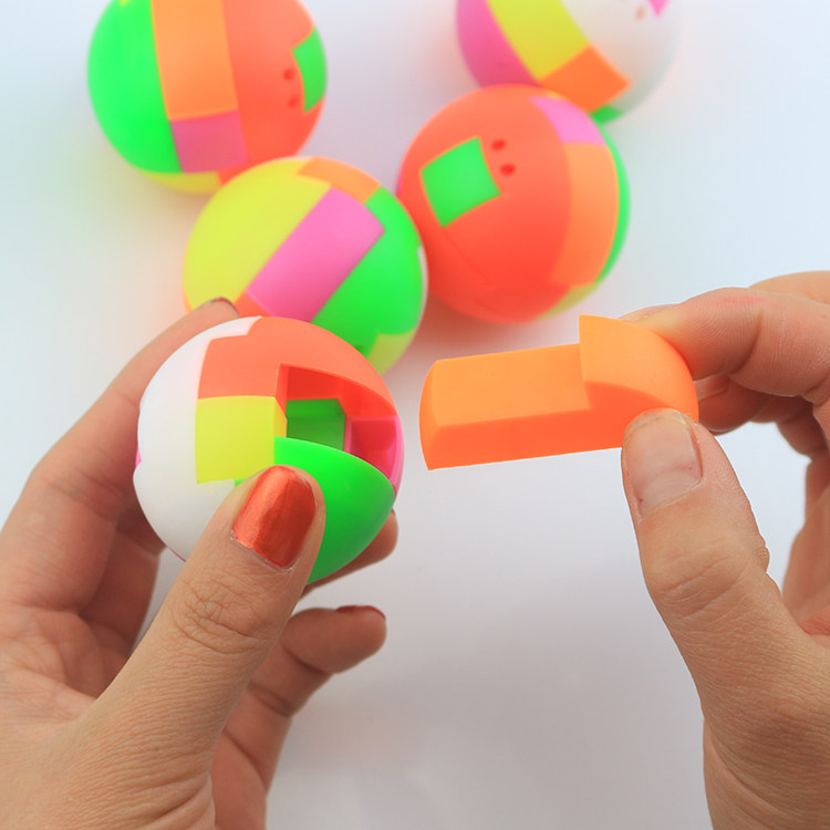 创意智力拼装球经典怀旧拼插小玩具益智积木球幼儿园小礼物男孩