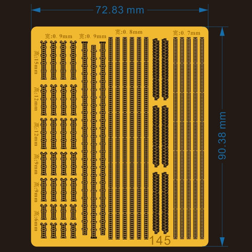 舰船通用普通爬梯多款1/350 升级套改件PE蚀刻片蓝星模型145
