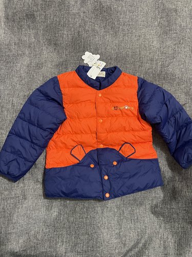 80码100码男童轻薄羽绒服