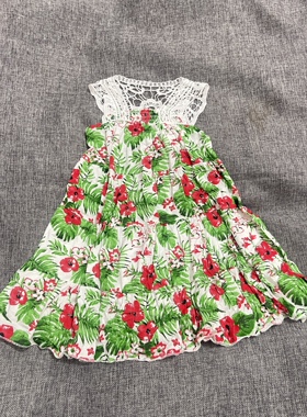 100.130女童夏款连衣裙