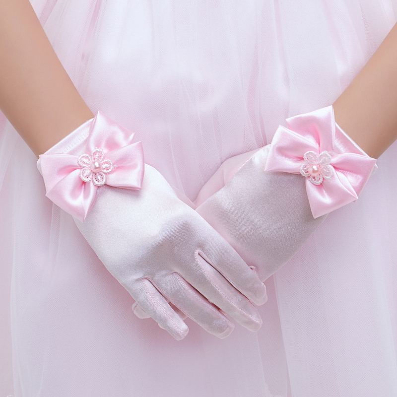 Gants pour fille en satin - Ref 2151374 Image 2