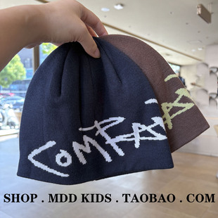 护耳包头女童百搭男保暖帽冷帽毛线帽针织中大童秋冬季青少年防风