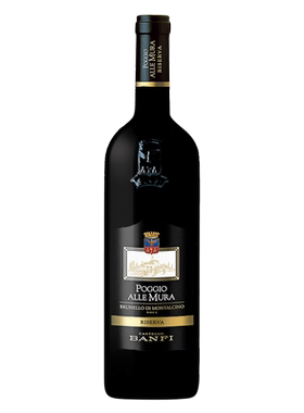 MontalcinoPoggio alle Mura角索山蒙塔尔奇诺布鲁诺特酿红葡萄酒