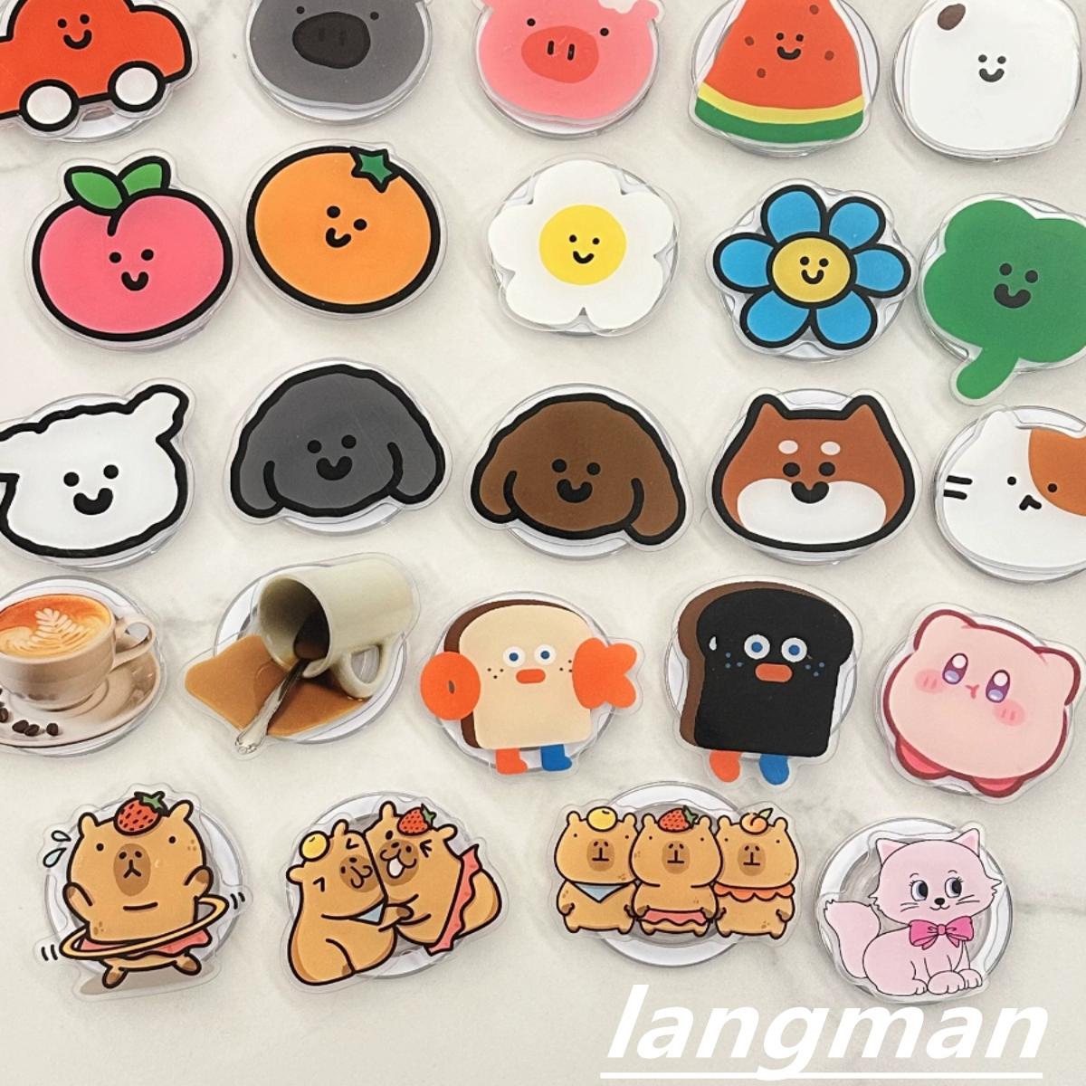 小众卡通磁吸桌面多元化卡通支架