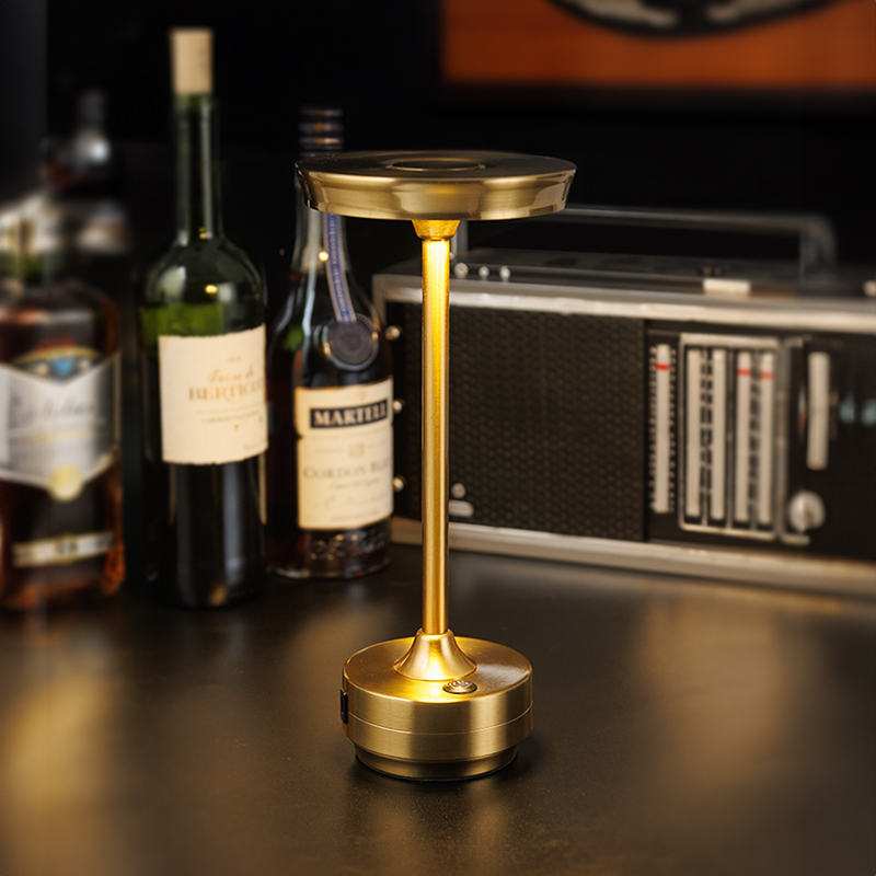 日式ambientec餐厅吧台桌灯酒吧复古风充电触摸露营床头氛围台