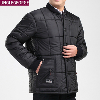 中老年冬季爸爸加厚棉袄