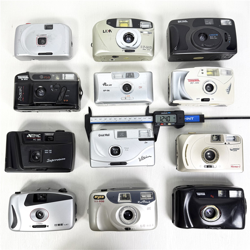 胶卷傻瓜相机数码卡片相机模型瑕疵款桌面摆件摄影道具样板间装饰