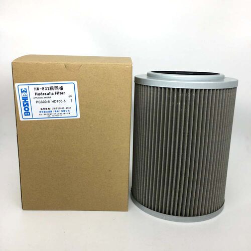 P832液压吸油滤PC300-3 5 PC400 HD700-5挖掘机铜网格液压油滤芯