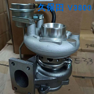 挖掘机久保田V3800发动机涡轮增压器泵原车配件