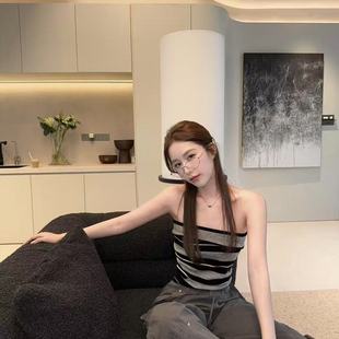 抹胸小背心搭阔腿裤 含100羊毛 随性慵懒时尚 拿捏背心 密码 Send