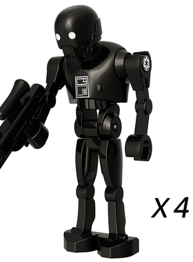 星球大战K2SO安保机器人量产士兵拼装积木人仔玩具66055