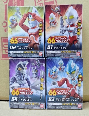 万代CONVERGE MOTION 66mm奥特曼食玩初代迪加銀河雷奧非smp 超動