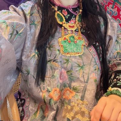直播间专属链接(50-1700)重工刺绣清汉服上衣不要单拍