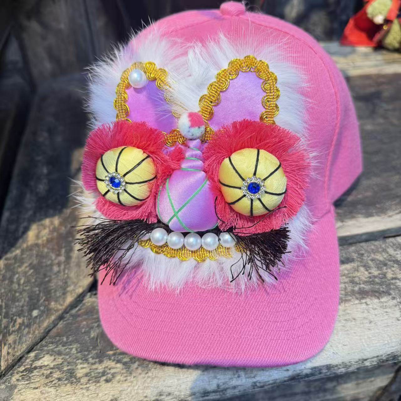 【虎头鸭舌帽】瑜玥传琦原创新款单肩虎头女士鸭舌帽,服饰配件/皮带/帽子/围巾,帽子,淘宝优惠券,粉丝福利购,淘宝优惠卷