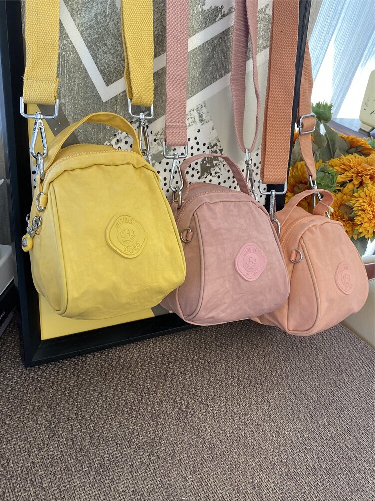 超级好看的迷你小包包女生斜挎包纯色百搭贴身包包手机包小贝壳包