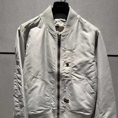 G-STAR翻领复古棒球夹克外套