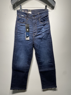 G-STAR专柜正品 特价女款宽松直筒长裤休闲黑蓝春秋冬牛仔裤16797