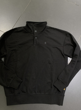 G-STAR专柜正品男潮流质感宽松版纯色超帅休闲运动卫衣26306双色