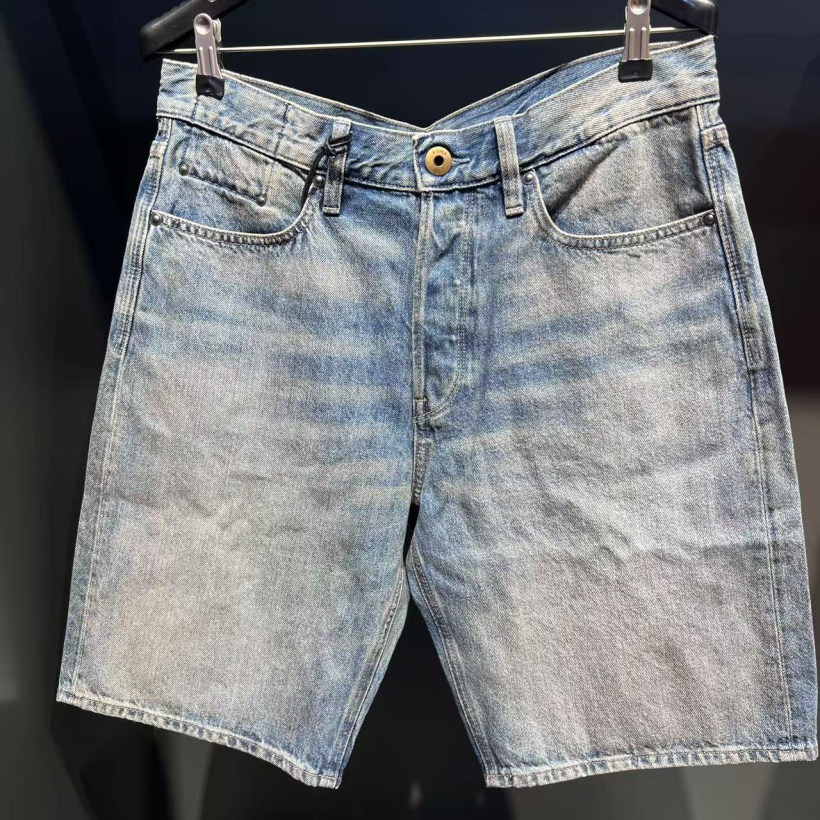 G-STAR专柜正品 男潮牌夏季百搭潮流3D剪裁牛仔短裤五分裤 D24411