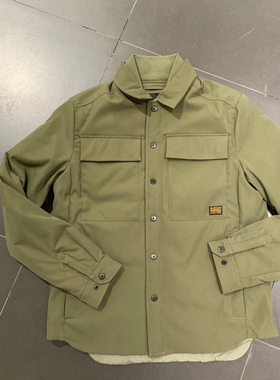 G-STAR专柜正品 潮流型男骷髅狗质感棉服棉衣薄棉外套 D24278双色