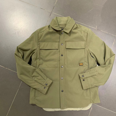 G-STAR翻领棉衣薄棉外套春秋