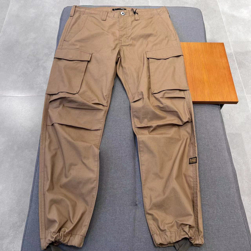 G-STAR长裤工装裤工装大口袋帆布