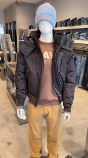 G-STAR专柜正品冬款潮流型男保暖连帽棉服棉衣棉外套D23644双色