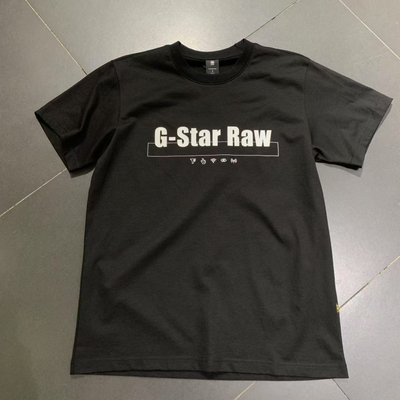 G-Star休闲字母宽松夏长袖T恤