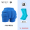 Breathable deep blue S free anti wear socks (28-45 pounds)