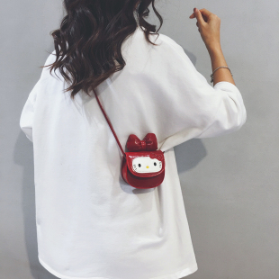 可爱美乐蒂迷你包包女2026新款儿童卡通包少女心小众休闲斜挎小包