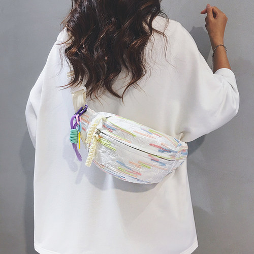 玲澜四色韩国时尚小清新胸包