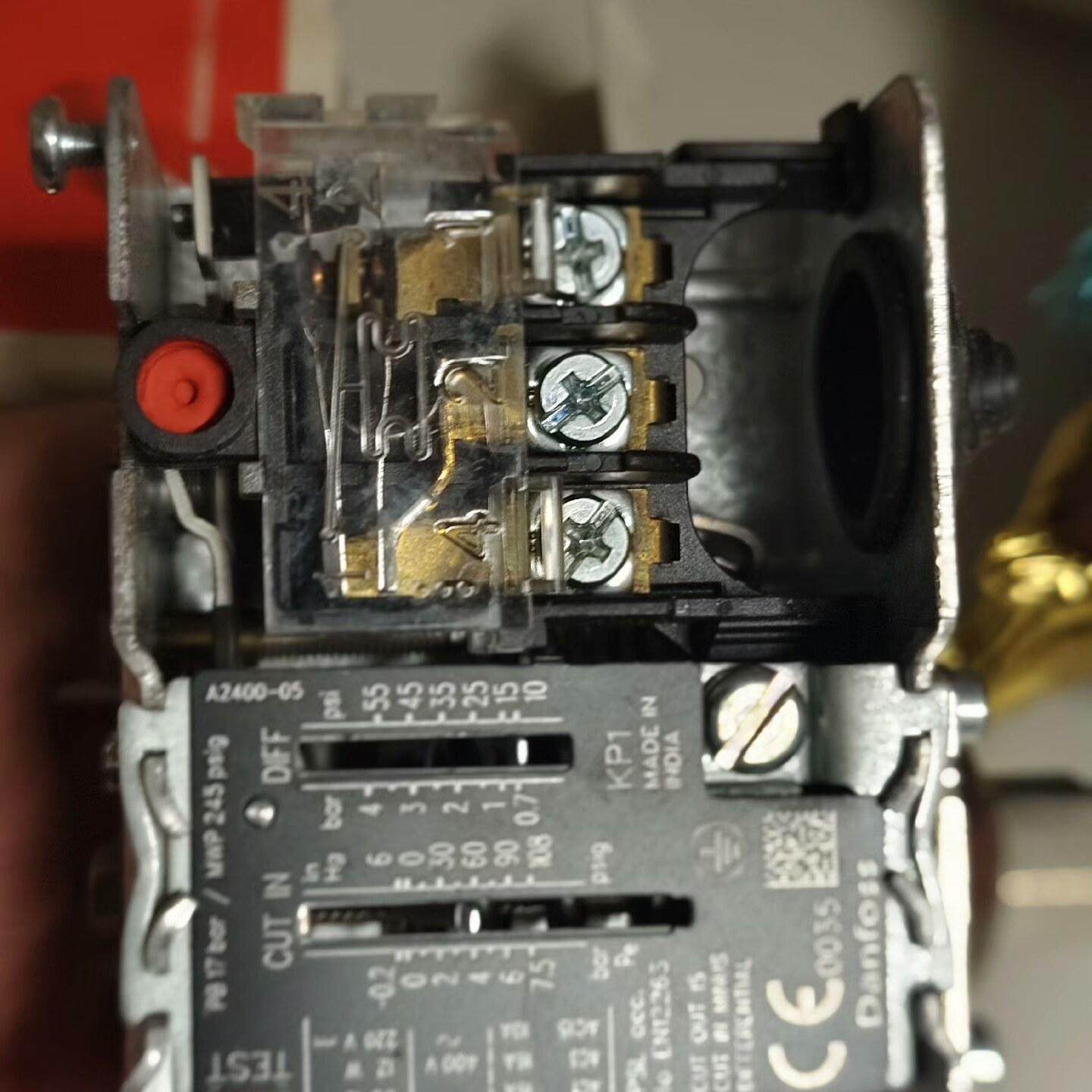 danfoss压力开关 KP1