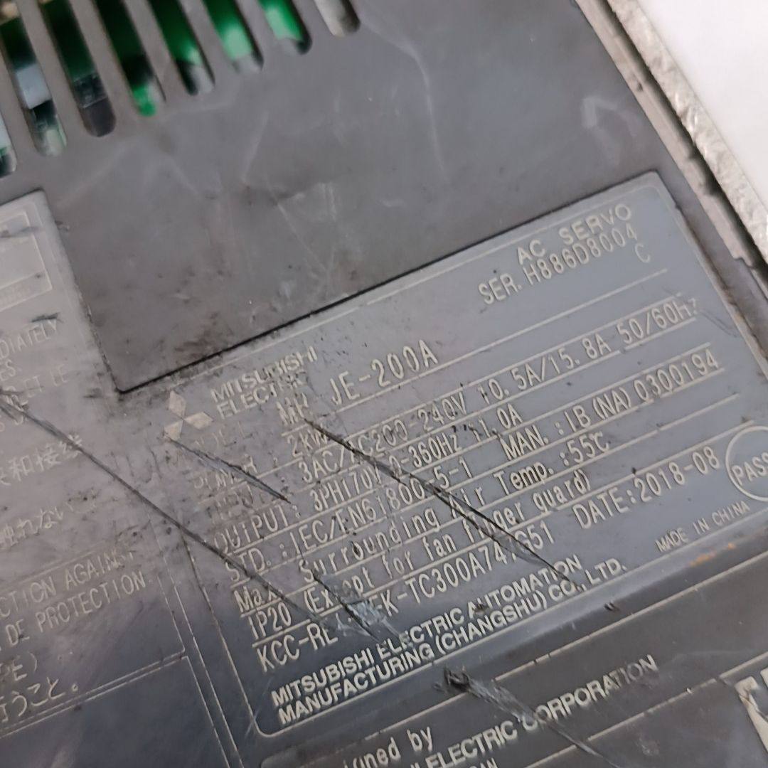 拆机MR-JE-200A配件 模块包好 其他没有测试