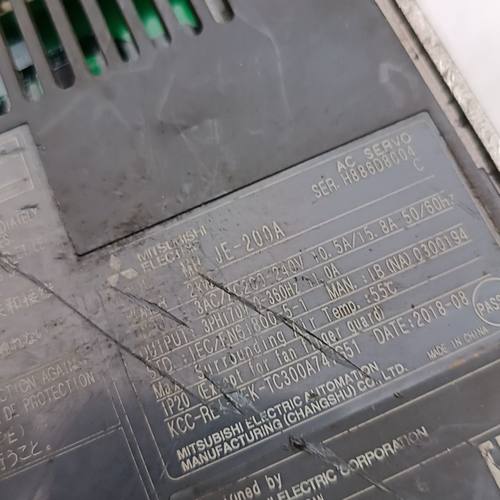 拆机MR-JE-200A配件 模块包好 其他没有测试