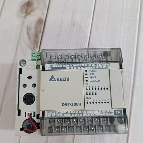 拆机台达PLC   DVP20EH00T2  成色偏黄 功能