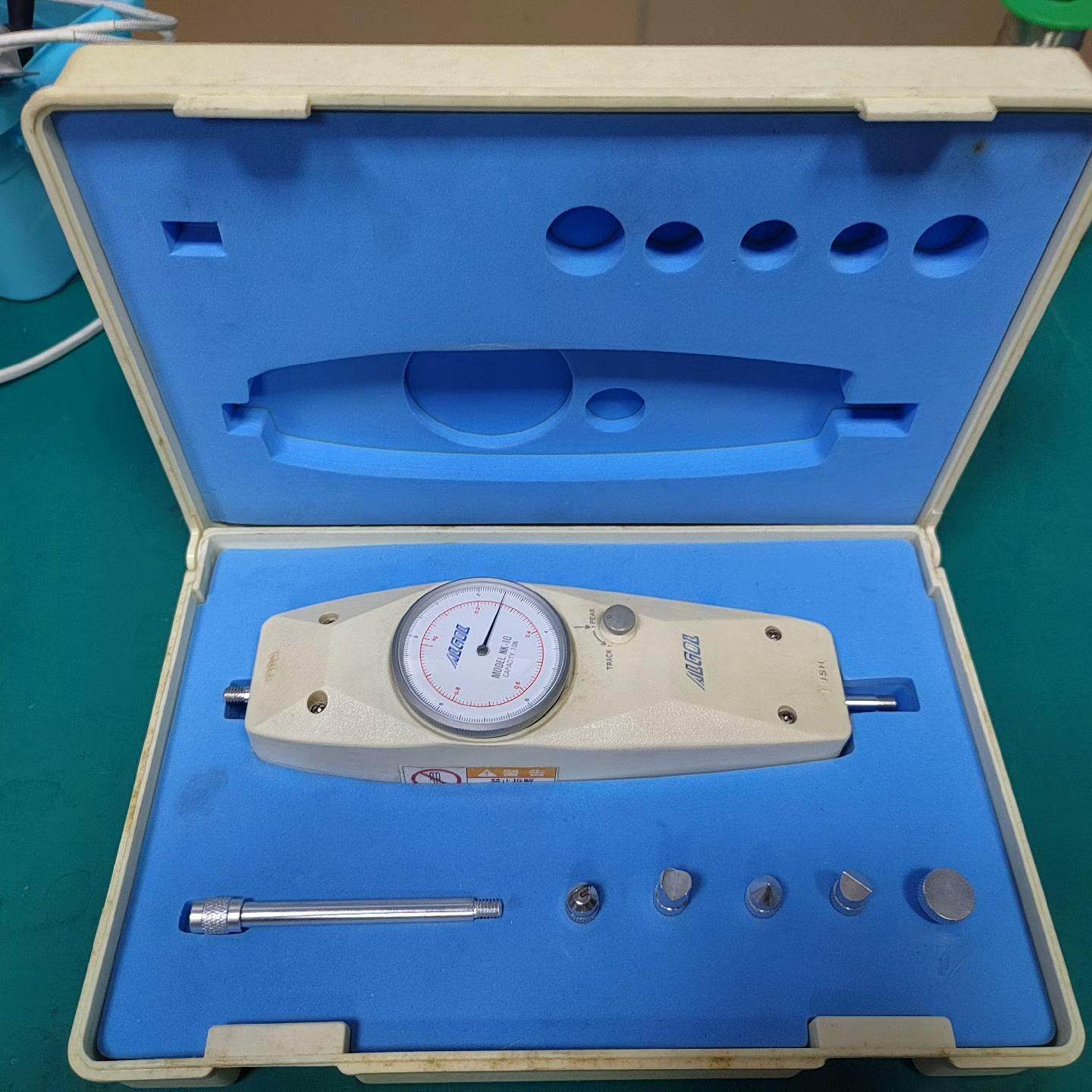 日本艾固ALGOL指针式推拉力计NK-10推拉力弹力压力测试